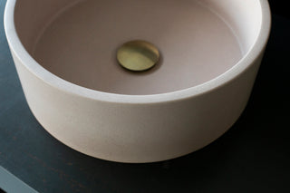 concrete sink basin vessel sink bathroom vanity