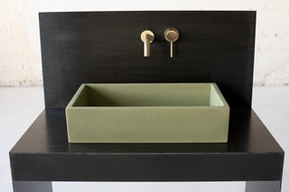 Solid Block \ Olive Green \