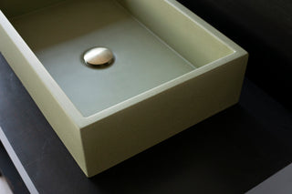 Solid Block \ Olive Green \