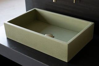 Solid Block \ Olive Green \