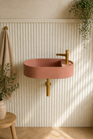 Fusion Deck \ Peachy Pink \ Wall-Mount