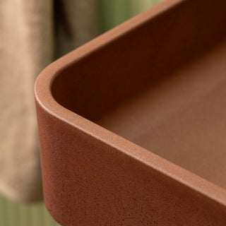 Boxy Basin \ Brick Red \