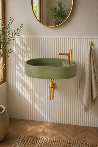 Fusion Deck \ Olive Green \ Wall-Mount