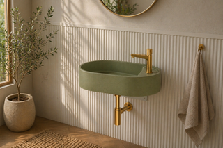 Fusion Deck \ Olive Green \ Wall-Mount