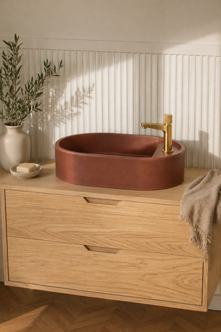 Fusion Deck \ Brick Red \ Countertop