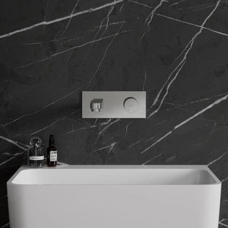 Omnires CONTOUR /  basin mixer for concealed installation / Chrome / on the wall