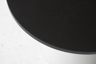 Concrete coffee side table, Black MDF table top 3